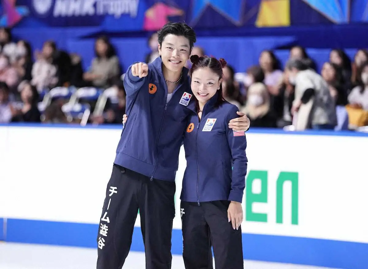 【画像・写真】アイスダンス・シブタニ組が国際大会復帰「こみ上げてきた」腎臓がん乗り越えた