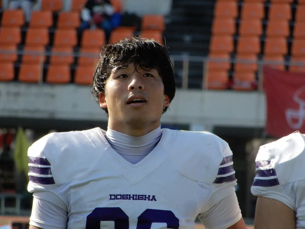 【画像・写真】アメフト同大　4年ぶりの1部白星　WR羽入が90ヤードパントリターンTD　勢いつけて、入れ替え戦へ