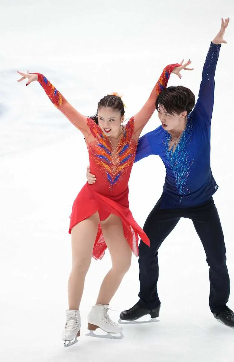 【画像・写真】アイスダンス“うたまさ”は10位　リフトでミス「悔しい」　優勝は英国組