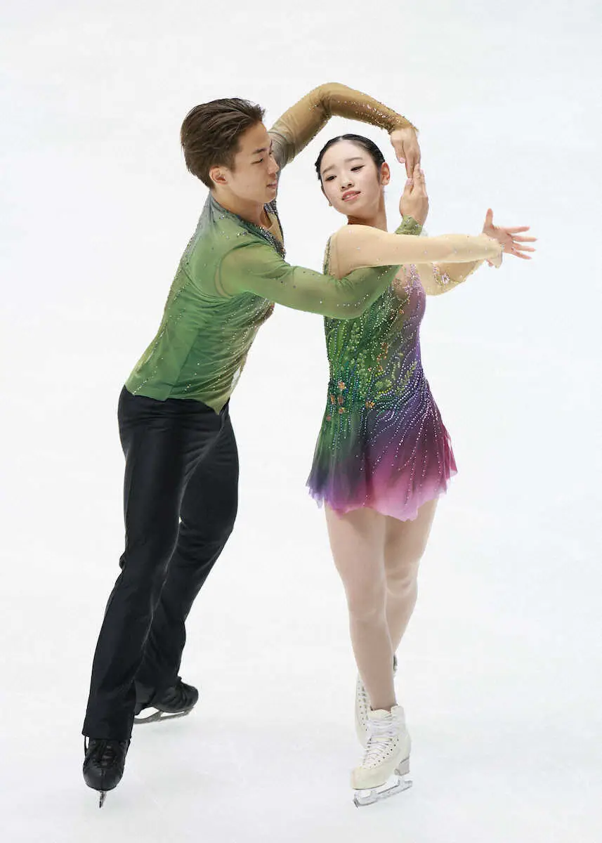 【画像・写真】【フィギュア】ゆなすみ、自己ベスト202・11点で4位　3位スイハンとは1・68点差