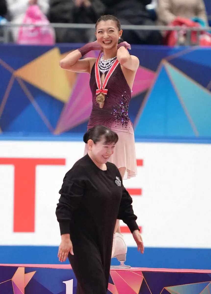 【画像・写真】今季で引退の坂本花織　若手台頭許さない「もうあと数カ月待って(笑)」今季世界最高点で4度目V
