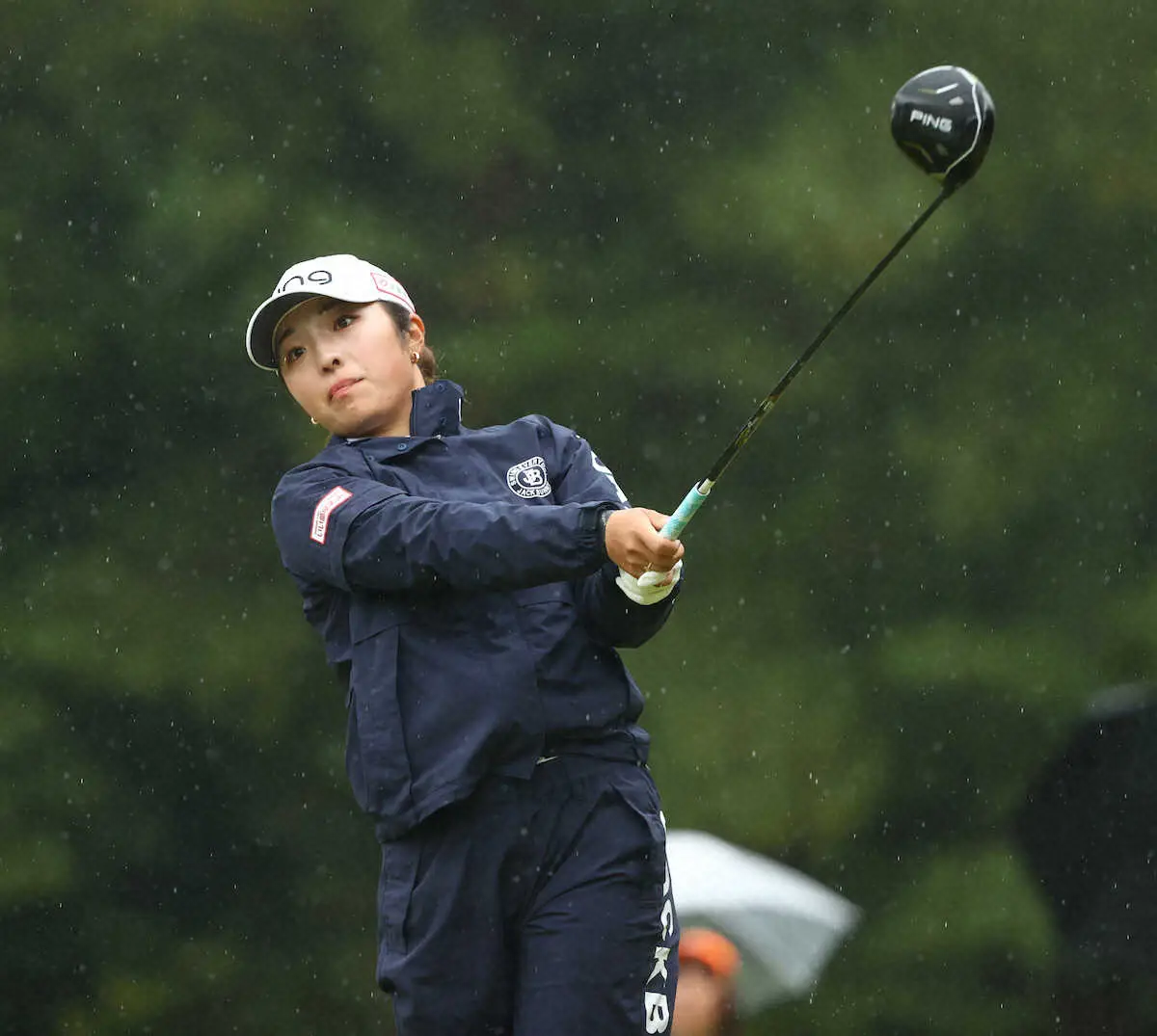 【画像・写真】【女子ゴルフ】佐久間朱莉「ヤッター！うれしいです」史上4人目の年間獲得賞金2億円突破確実