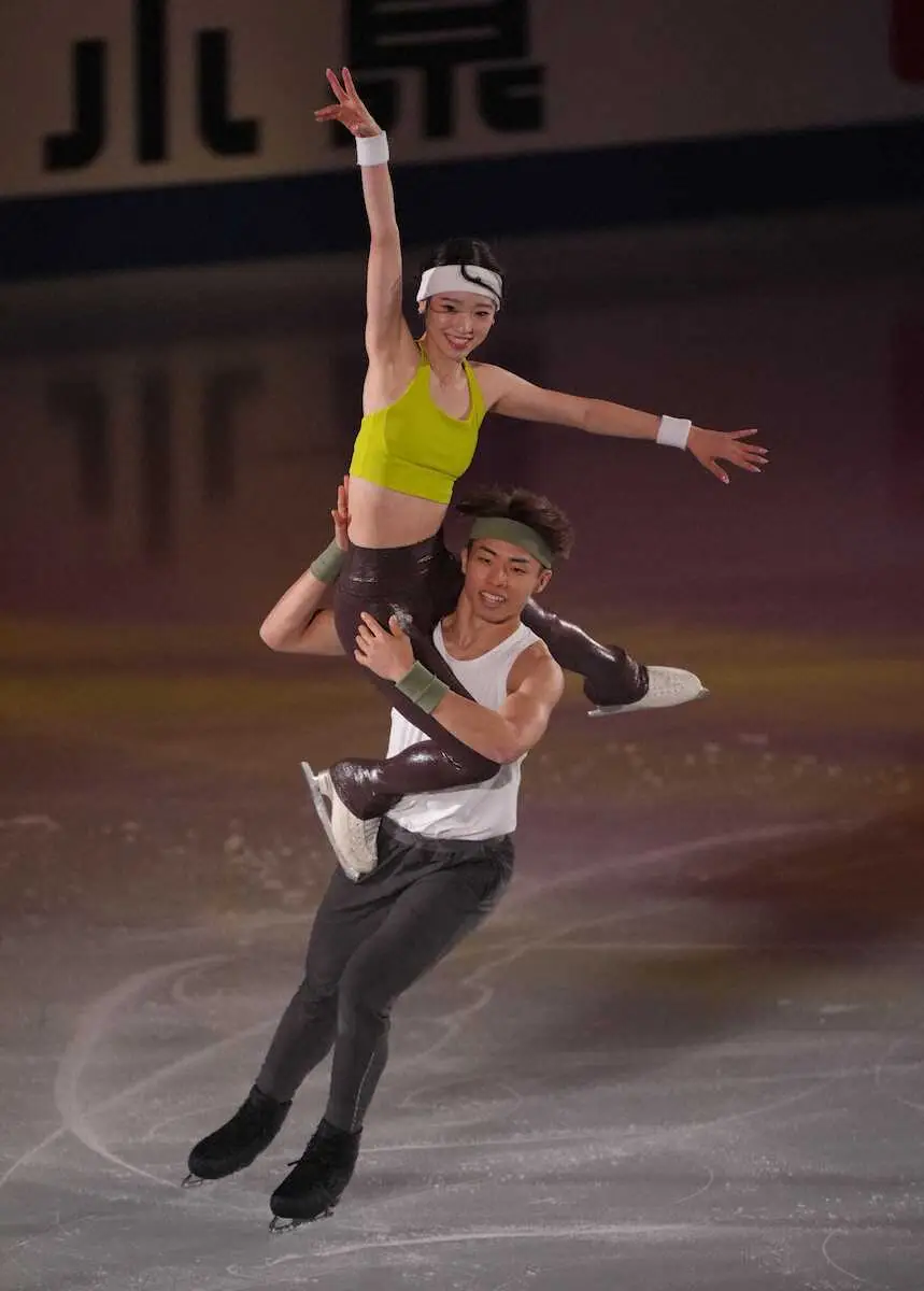 【画像・写真】【フィギュア】ペア4位“ゆなすみ”「悔しい。その気持ちあれば成長できる」収穫と課題を胸に