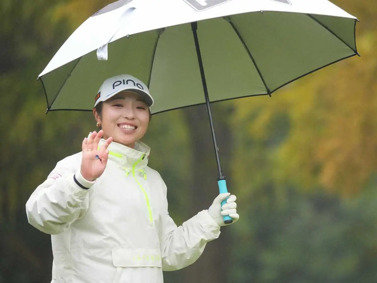 【画像・写真】【女子ゴルフ】佐久間朱莉「勝てばいいんですよ」優勝なら初の年間女王決定　伊藤園レディース