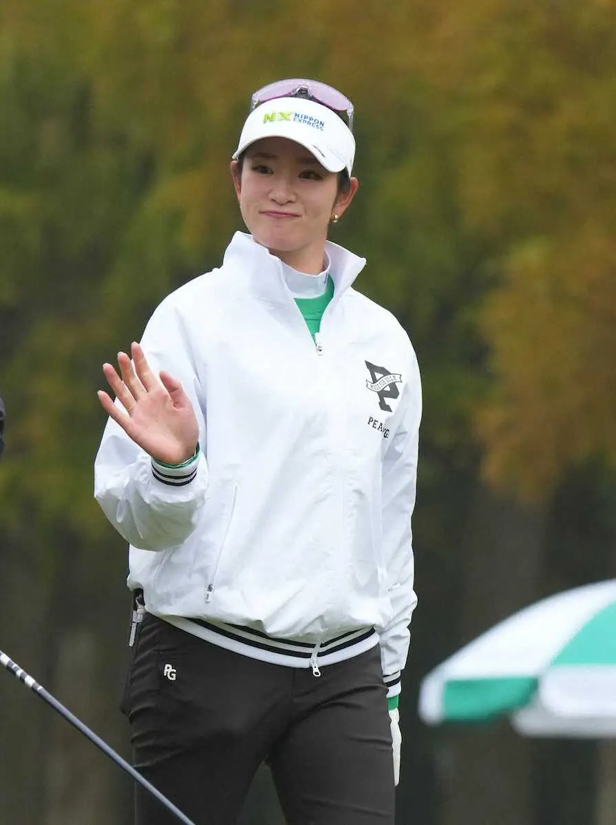 【画像・写真】【女子ゴルフ】原英莉花「心は燃えてます」佐久間朱莉と河本結とのペアリングに闘志
