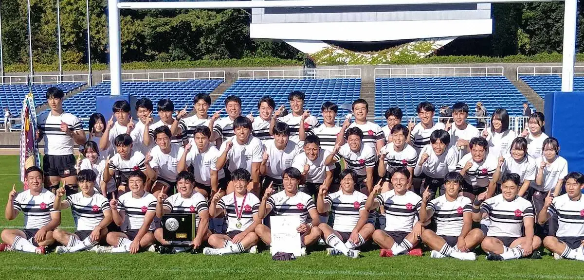 【画像・写真】福岡第2地区代表は筑紫！FW＆バックス一体で圧倒　5大会ぶり7度目