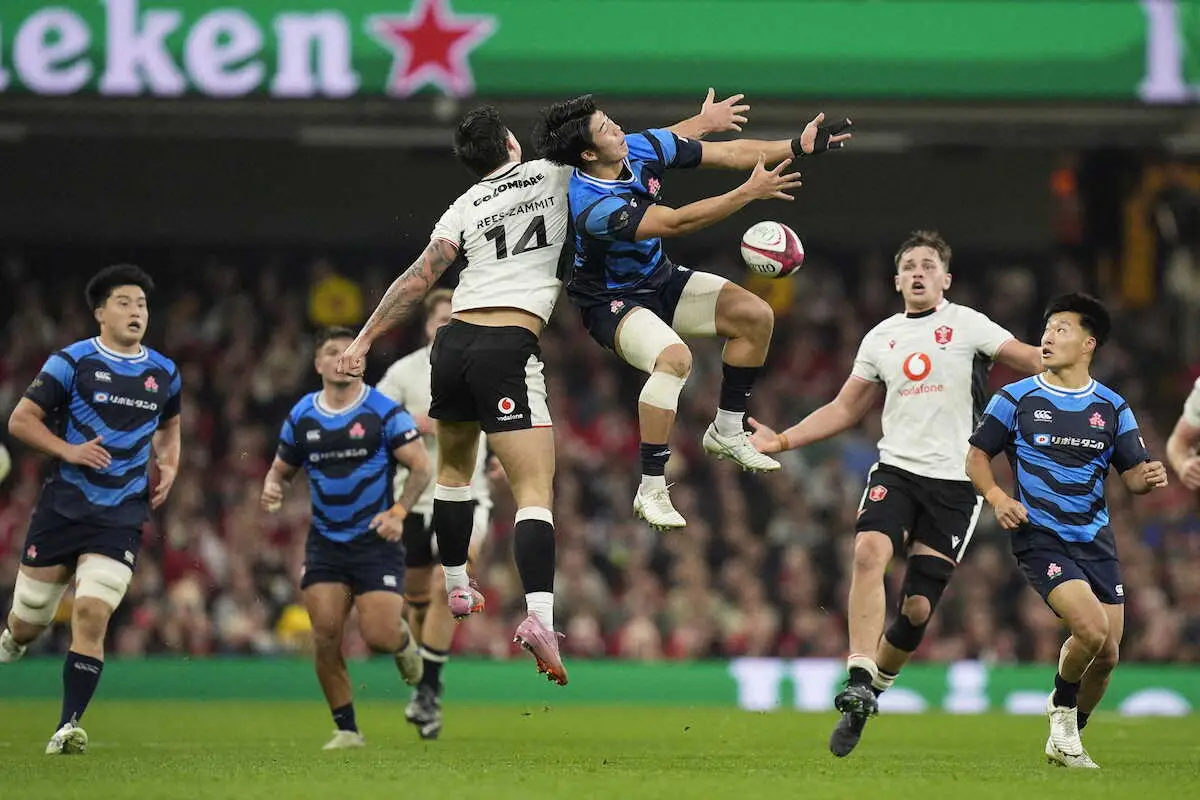 【画像・写真】ウェールズに23―24で惜敗した日本代表（AP）