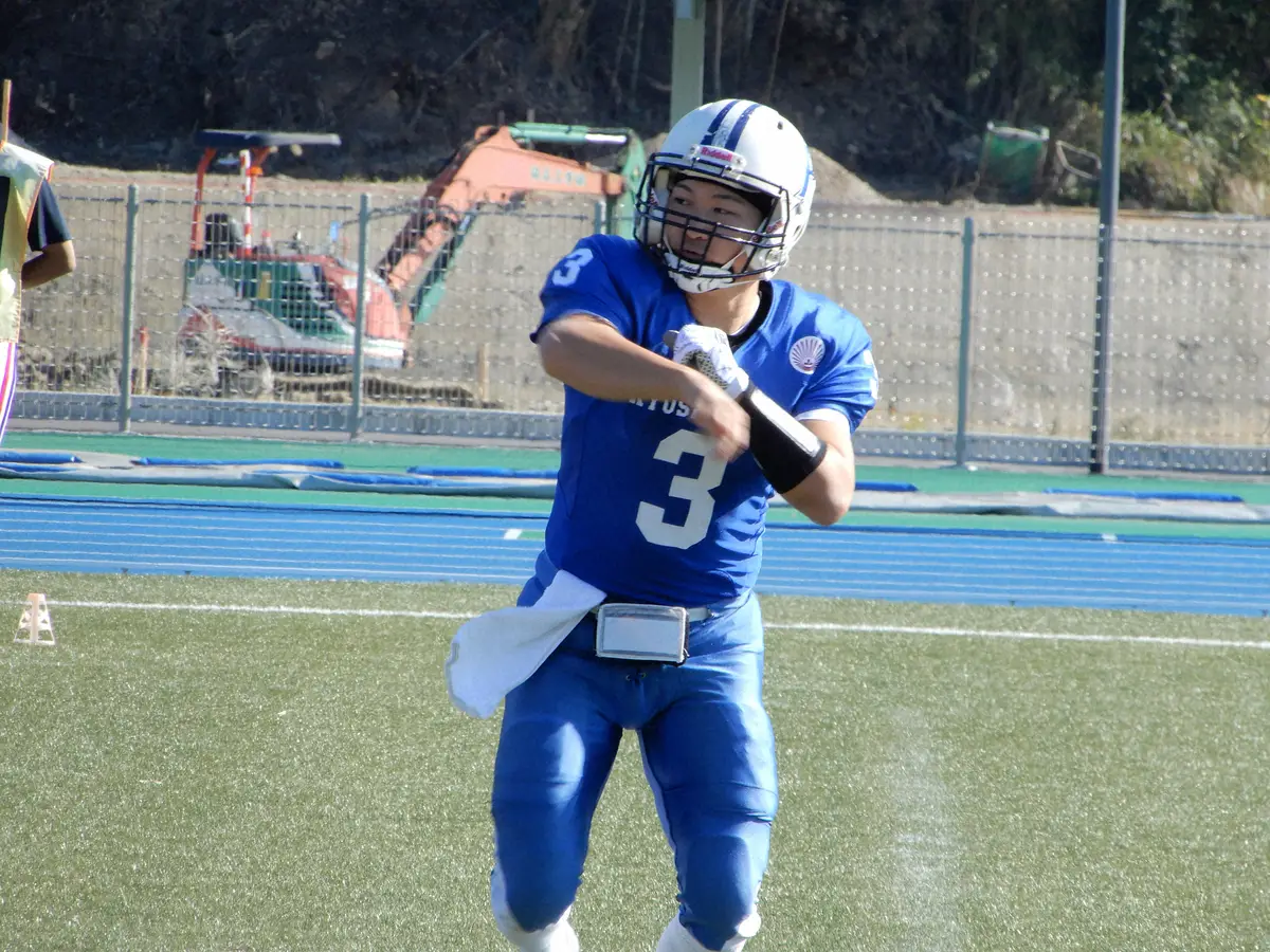 【画像・写真】アメフト九州大　届かなかった1点　灘高野球部出身のQB山縣「QBとして一番きつい試合になった…」