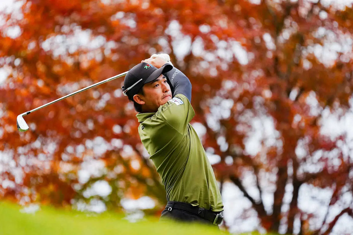 【画像・写真】【男子ゴルフ】金子駆大　今季2勝目に王手　2位・堀川も脱帽「抜きんでている」