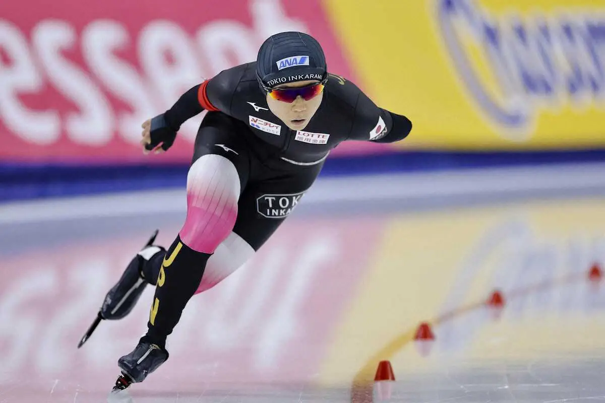 【画像・写真】女子1500メートルで5位の高木美帆＝ソルトレークシティー（共同）