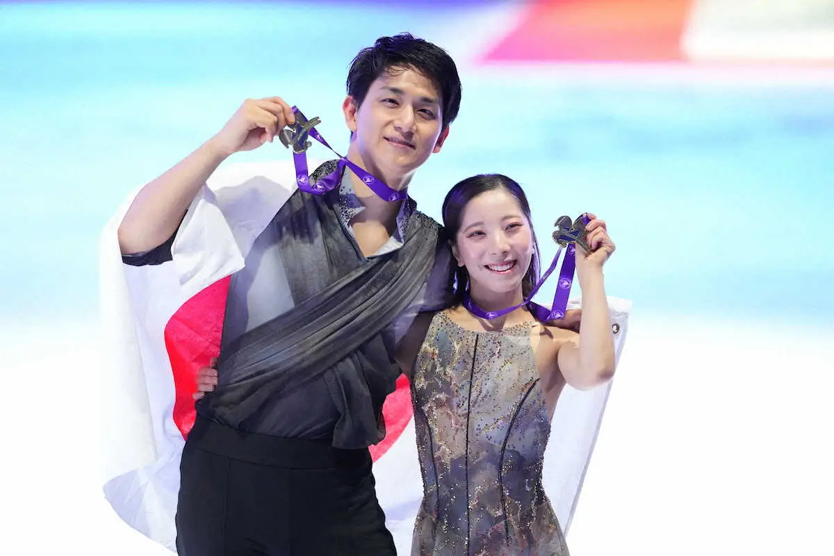 【画像・写真】【フィギュア】ペアりくりゅうが逆転V　GP2連勝でファイナル進出　GPスケートアメリカ