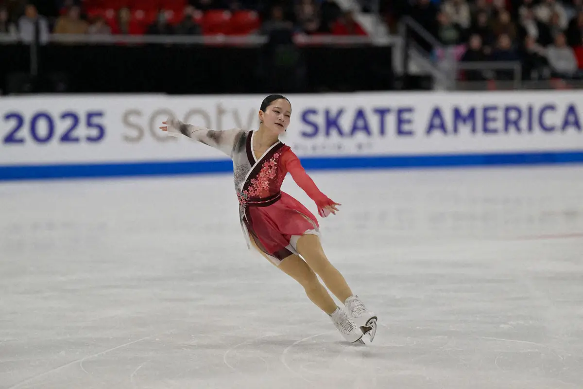 【画像・写真】【フィギュア】渡辺倫果、3A2本挑戦で準優勝　ファイナル進出に望み　GPアメリカ