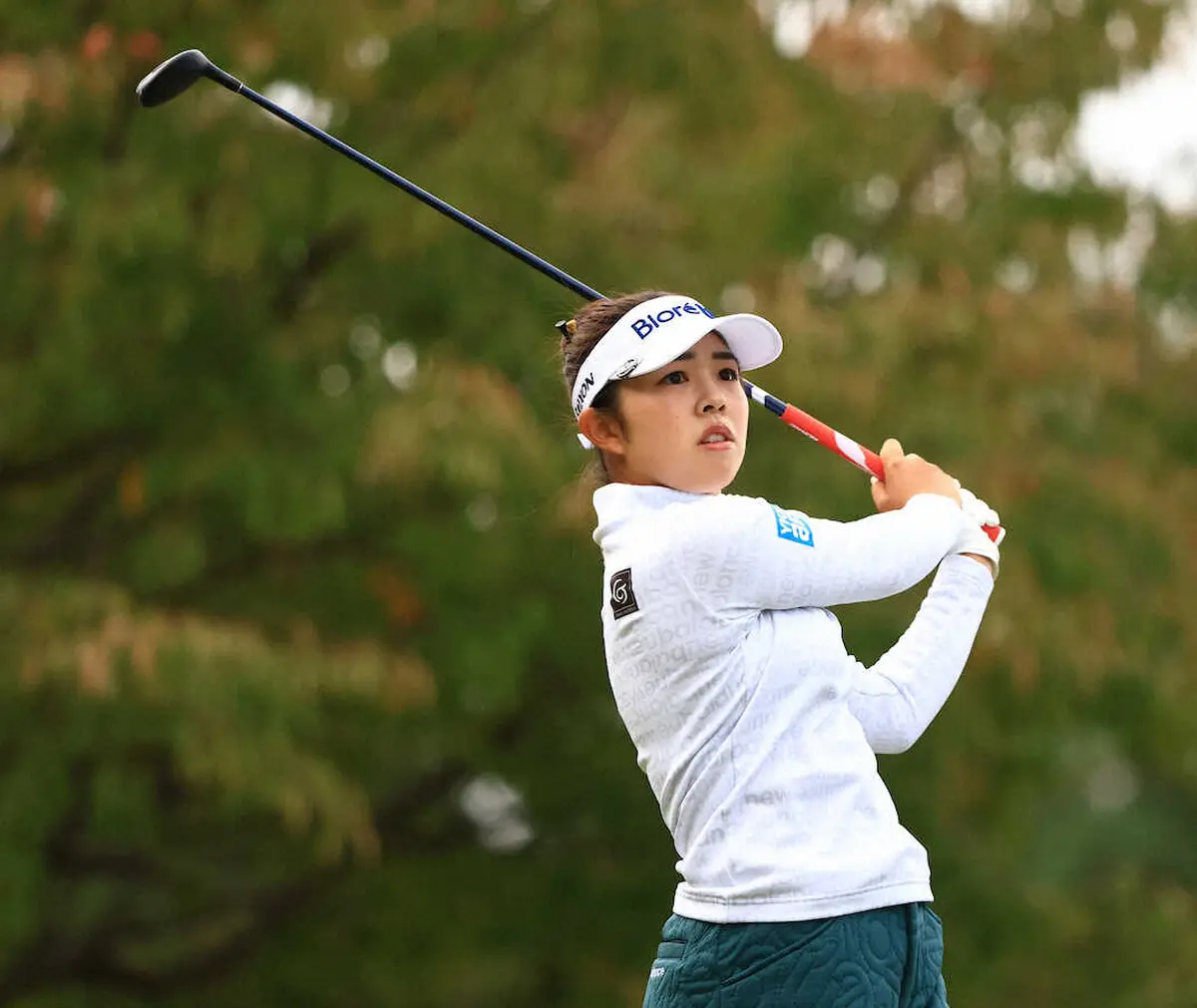 【画像・写真】山下美夢有　米女子新人賞「大変光栄」　最終戦で史上3人目の3冠達成狙う