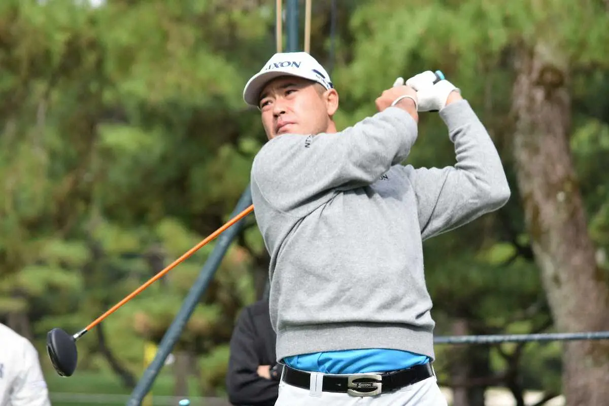 【画像・写真】【男子ゴルフ】松山英樹「青木さんに怒られそうだけど不思議」パー5から変更された4番パー4に困惑