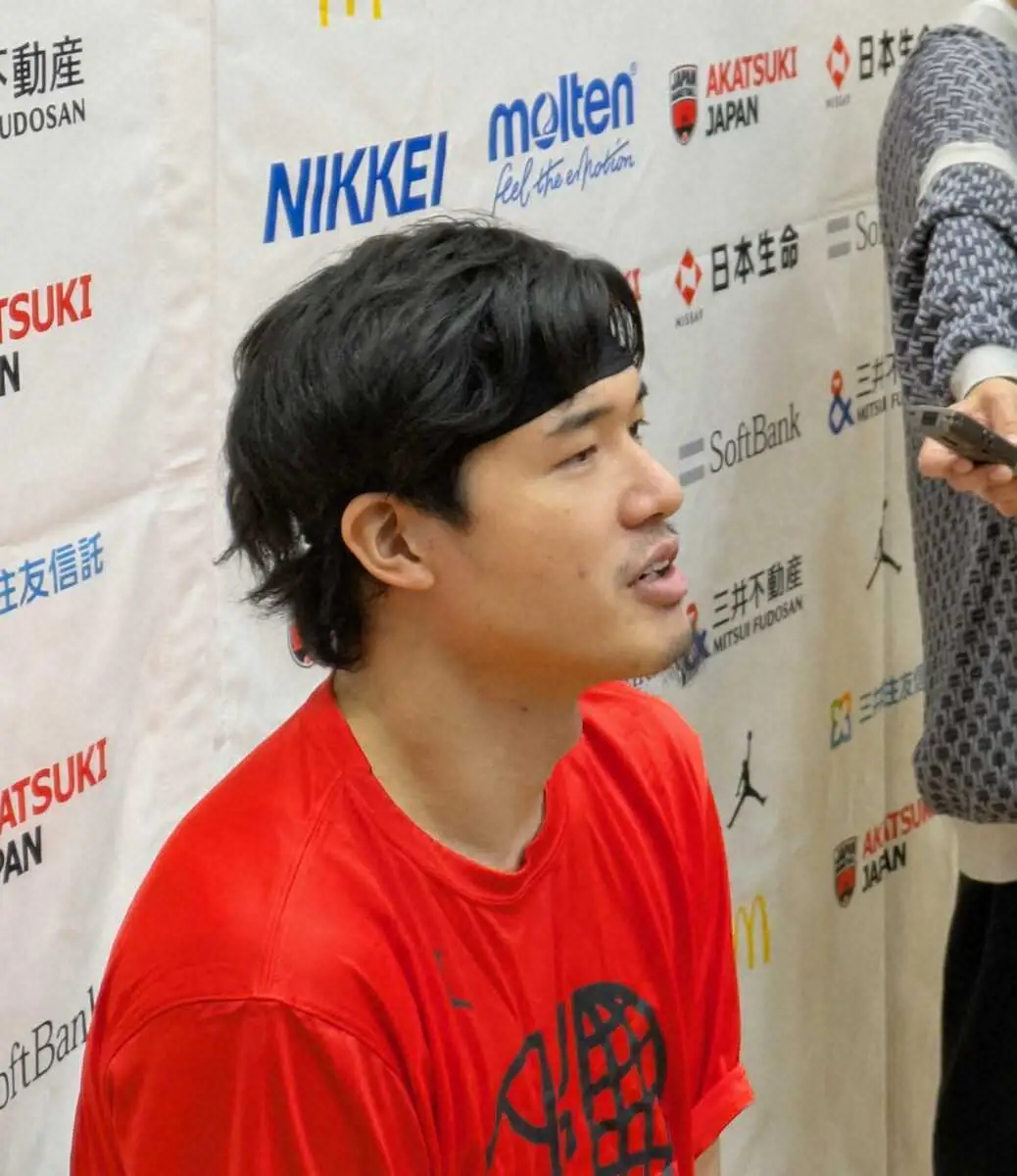 【画像・写真】【バスケ男子】渡辺雄太、主将の帰還「僕が活躍してW杯切符を」“脱・おいしいとこ取り”へ