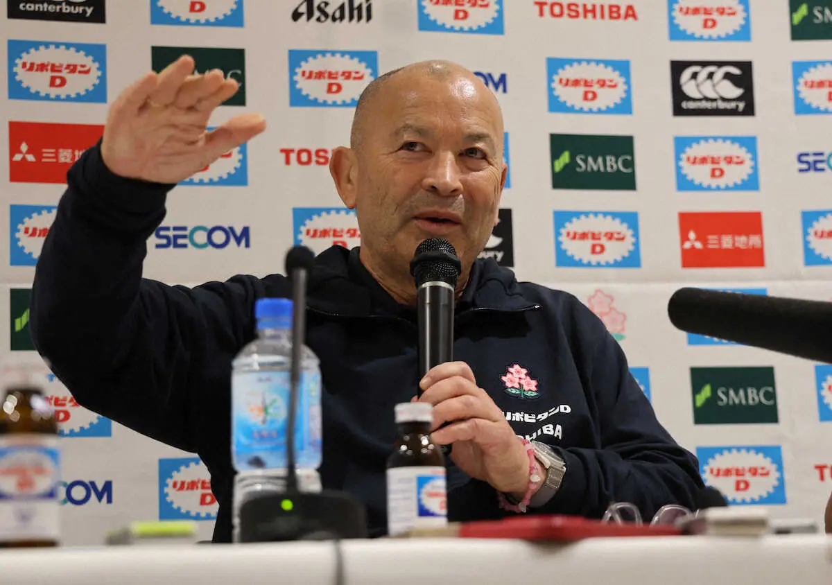 【画像・写真】【ラグビー日本代表】エディーHCが選手に注文「フィジカルで世界で戦えるということ」自発的強化も促す