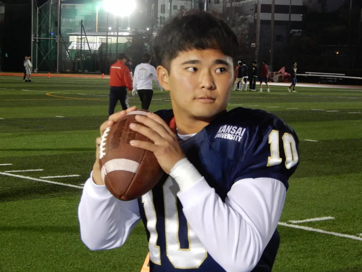 【画像・写真】アメフト関大　武野公太郎が弟・晋平との「兄弟対決」に闘志　「関関戦」勝てば16年ぶりの甲子園ボウル