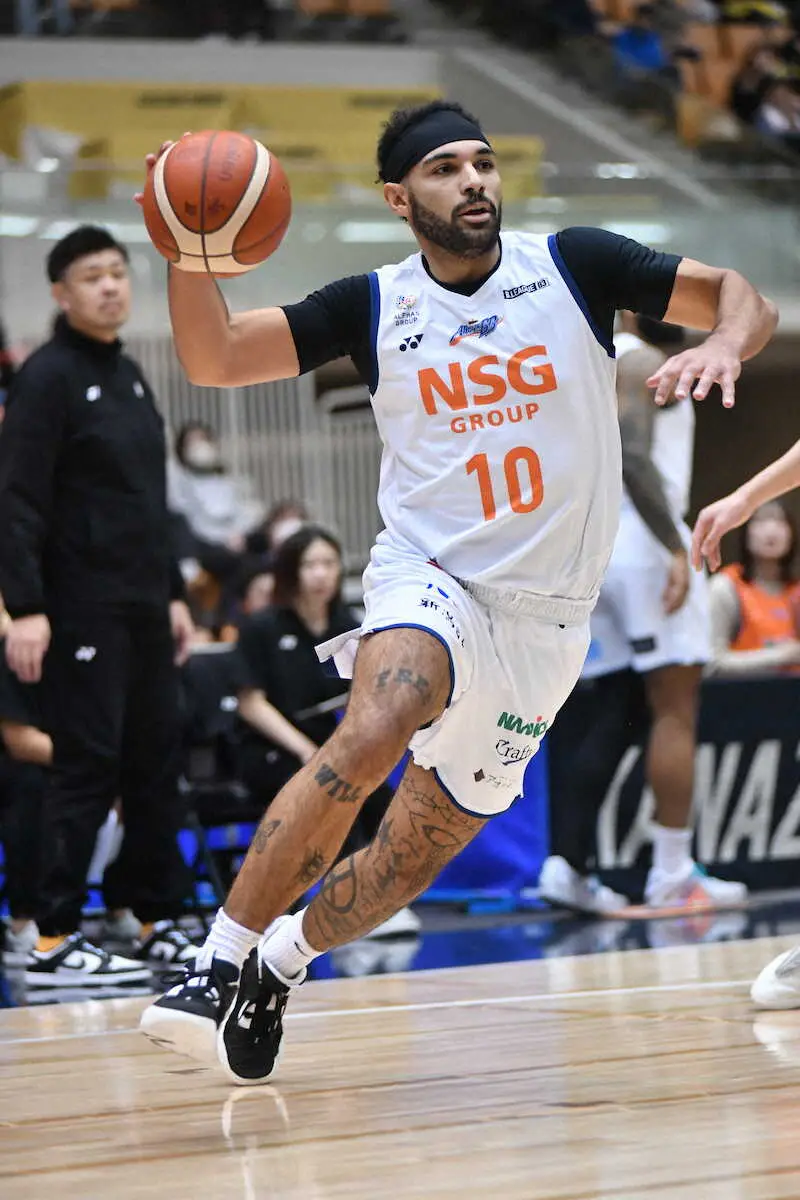 【画像・写真】B3アルビBB　金沢に敗れて連勝5でストップ　鵜沢監督「終始、相手のペースだった」