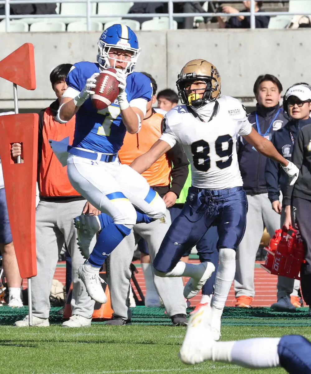 【画像・写真】【アメフト】今年の甲子園ボウルは立命大―関学大に決まった！　史上初の関西対決！