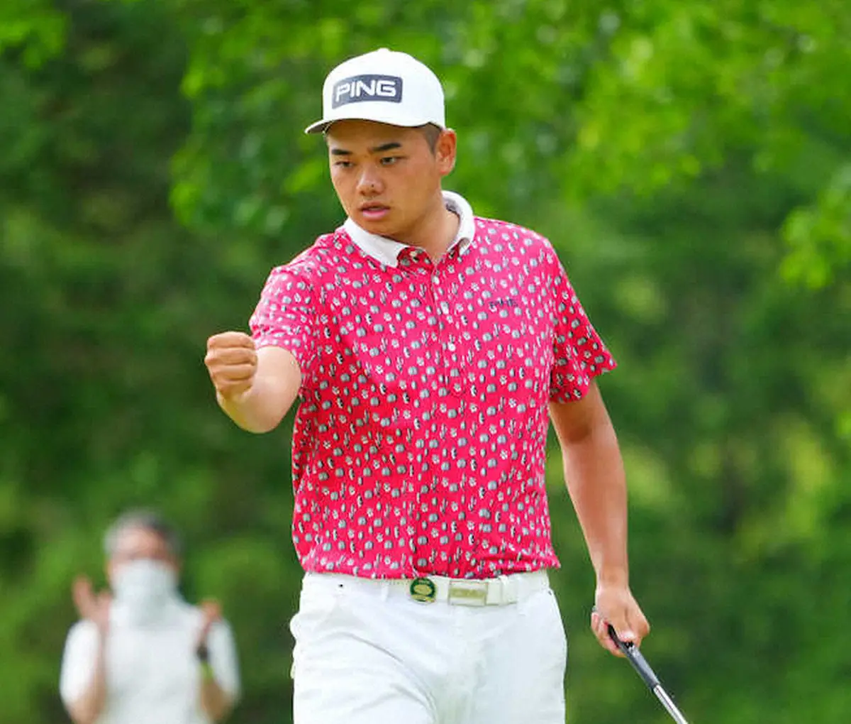 【画像・写真】【男子ゴルフ】大岩龍一が単独首位で後半へ　2打差に砂川公佑　蝉川泰果は4打差