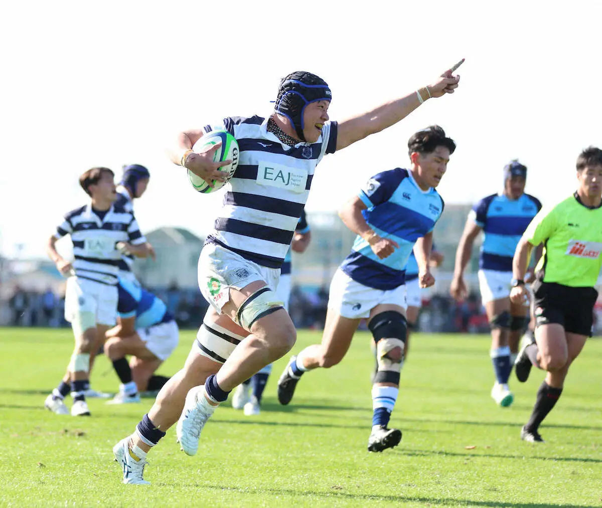 【画像・写真】【関西大学ラグビー】関大が最下位から5位に浮上　奥平一磨呂主将「部員全員で結束して勝つことができた」