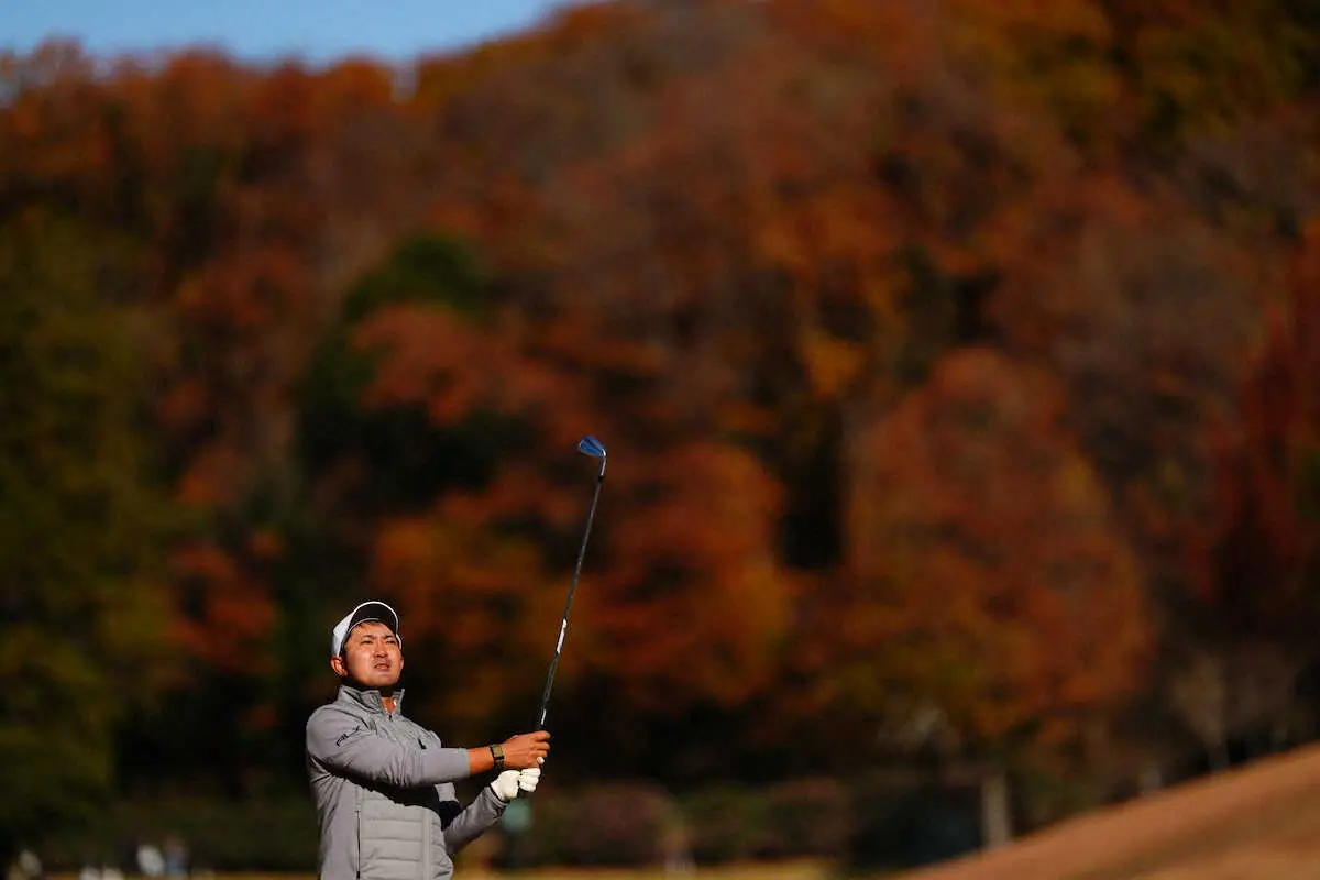 【画像・写真】【男子ゴルフ】金谷拓実「粘り強くラウンドできた」結婚発表後初ラウンドは68