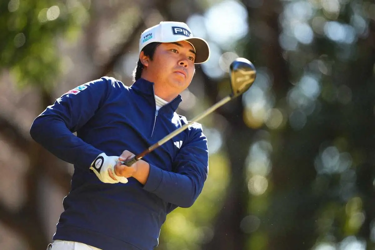 【画像・写真】【男子ゴルフ】2年ぶり日本シリーズ出場 細野勇策1打差2位の好発進「今年こそは良いプレーができたら」