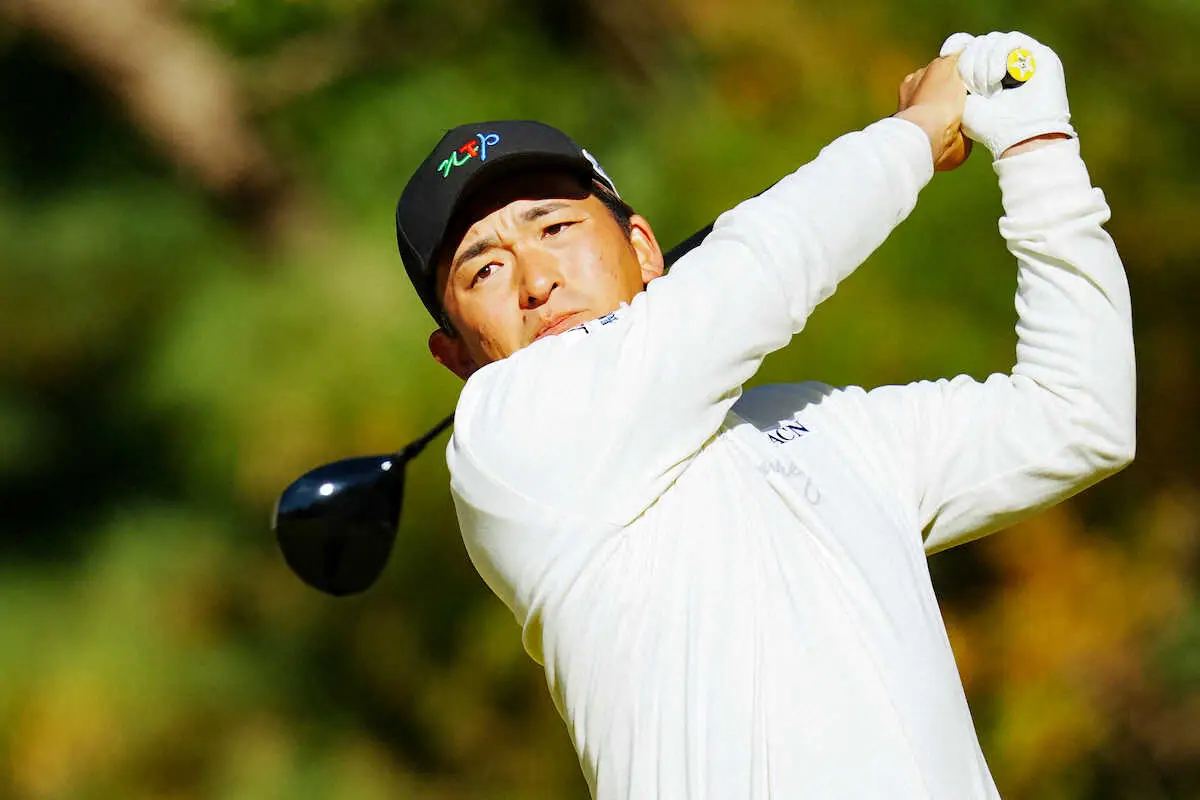 【画像・写真】【男子ゴルフ】賞金ランク1位の金子駆大「後半流れに乗れないゴルフ」前半伸ばすも後半失速
