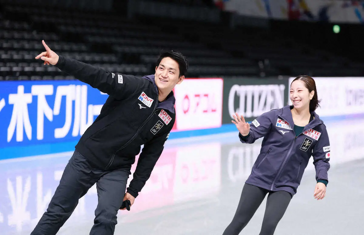 【画像・写真】【フィギュア】りくりゅう　無欲奪還狙う！三浦龍一「深く考えすぎずに、できることを」