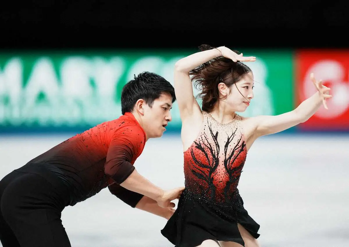 【画像・写真】ペア“りくりゅう”本番衣装で盤石調整　午後7時1分からGPファイナルSP