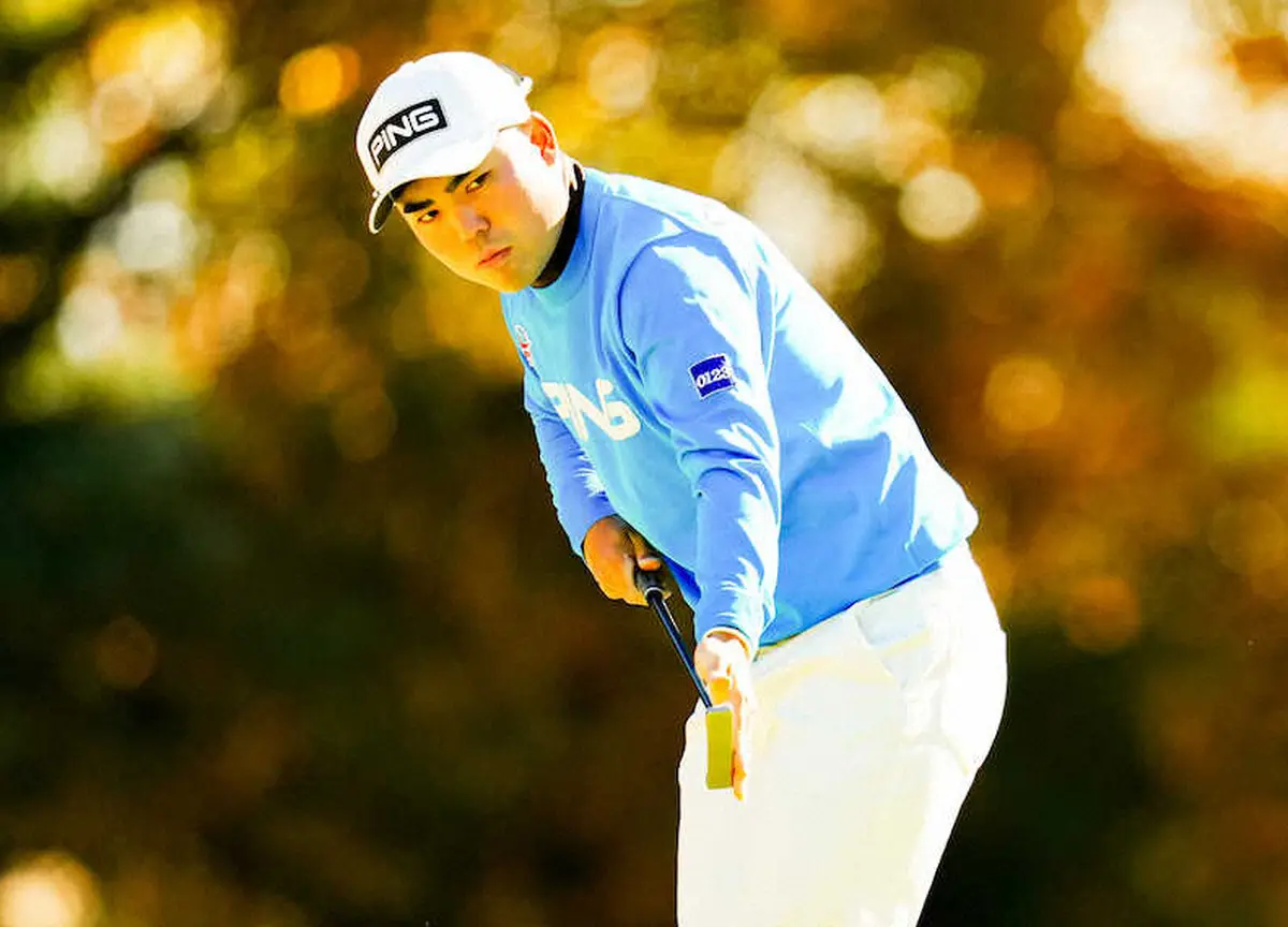 【画像・写真】【男子ゴルフ】蝉川、運も味方に6差10位　逆転賞金王へ「奇跡が起きてほしいです」