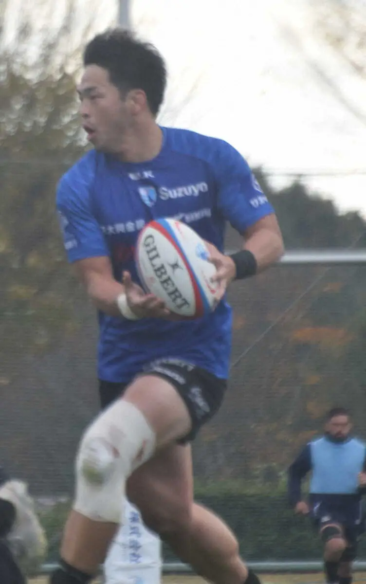 【画像・写真】ラグビーリーグワン1部静岡の大学生選手・本山が初の対外試合出場で新風吹き込む