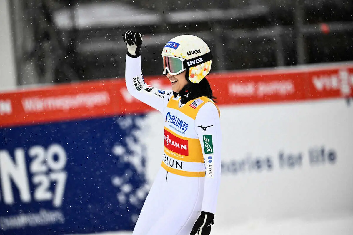 【画像・写真】【ジャンプW杯】丸山希が5戦連続表彰台　3位入賞