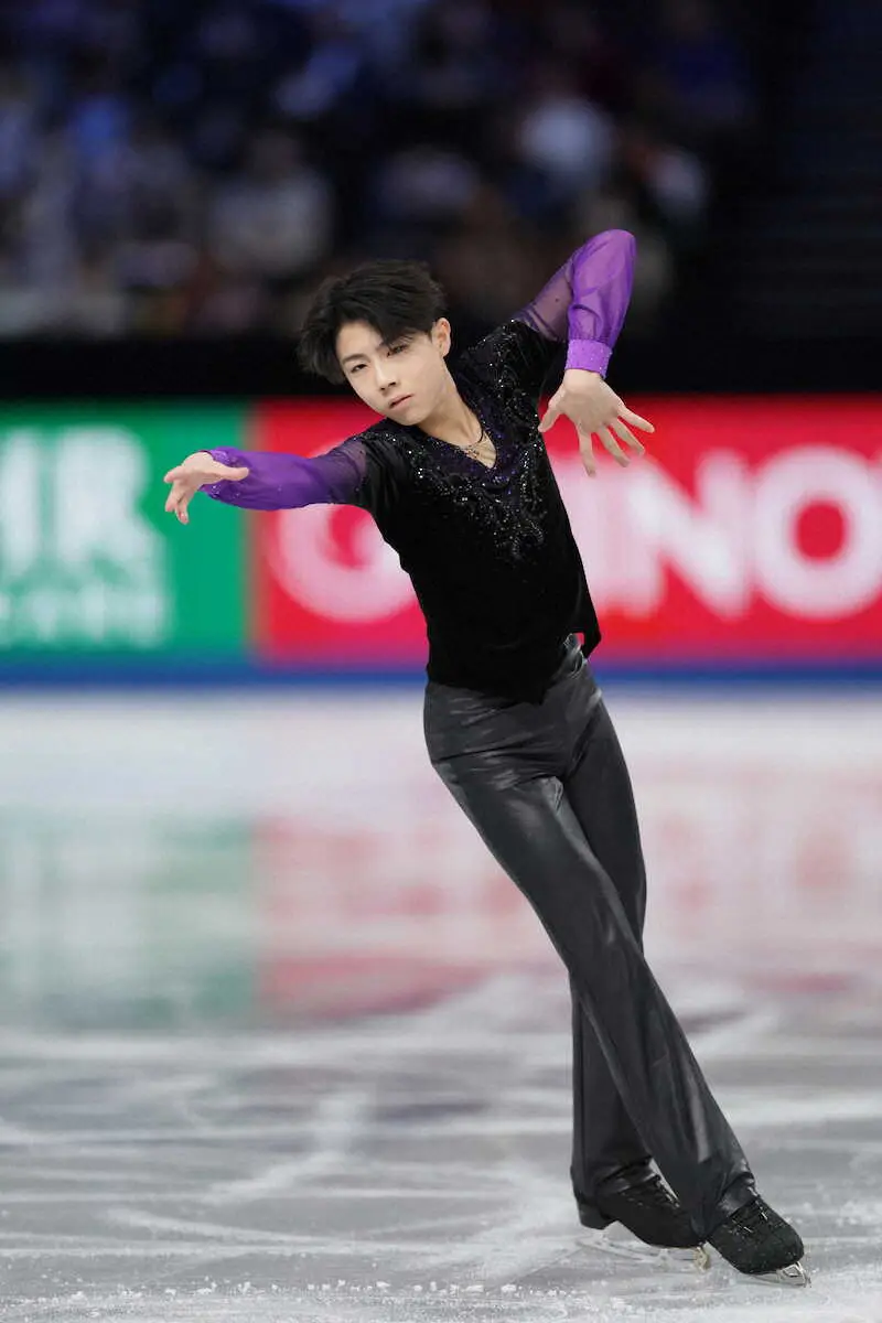 【画像・写真】【フィギュア】西野太翔、202・60点で5位「この経験を…」　ジュニアGPファイナル男子