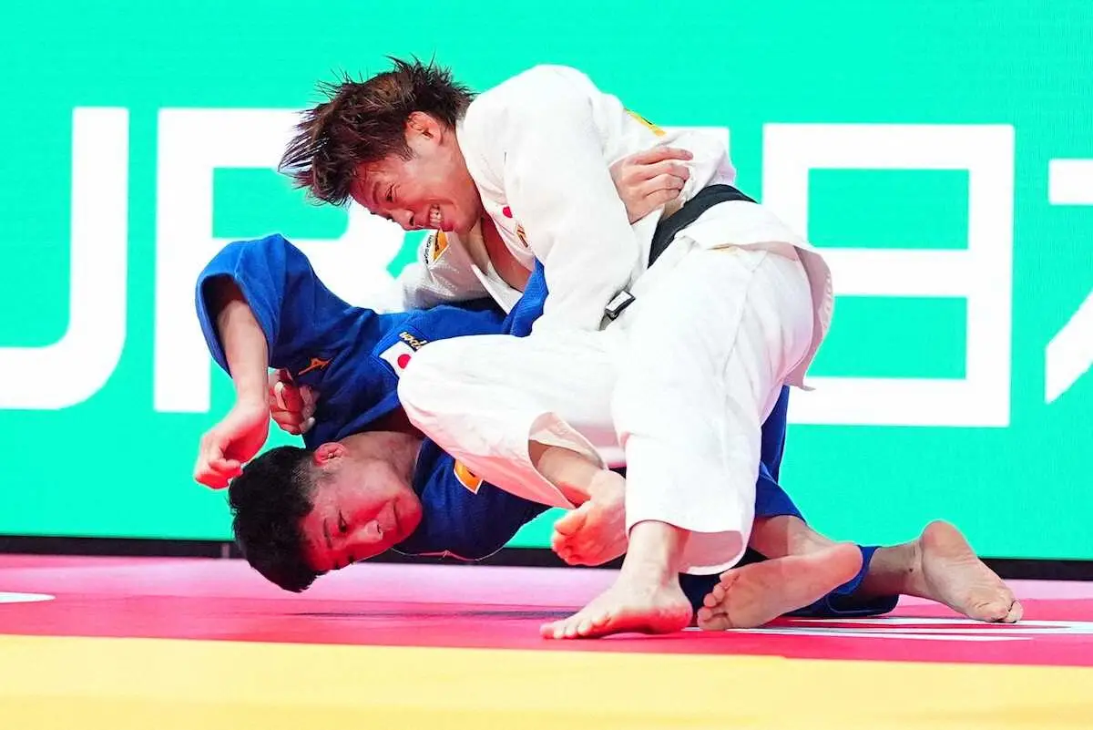 【画像・写真】【柔道GS東京】阿部一二三が優勝！決勝は高校後輩に一本勝ち　大逆転に12分の死闘…劇的勝利の連続