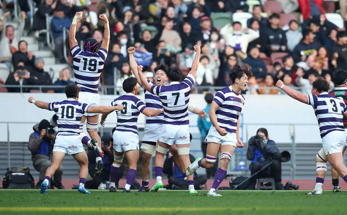 【画像・写真】【関東大学ラグビー】明大が5年ぶり19回目の対抗戦優勝　早大を25―19で撃破