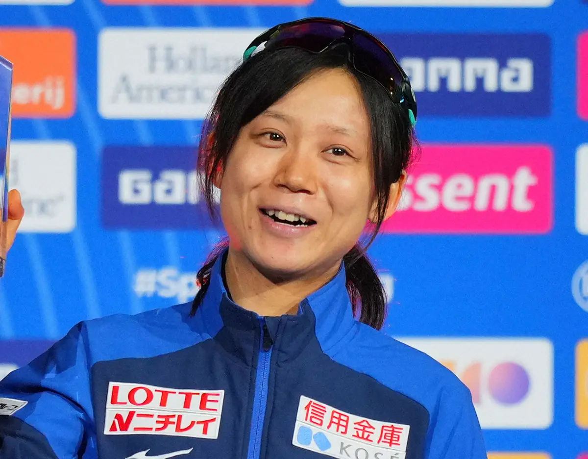 【画像・写真】【スピードスケート】高木美帆　1000メートルで今季初表彰台2位