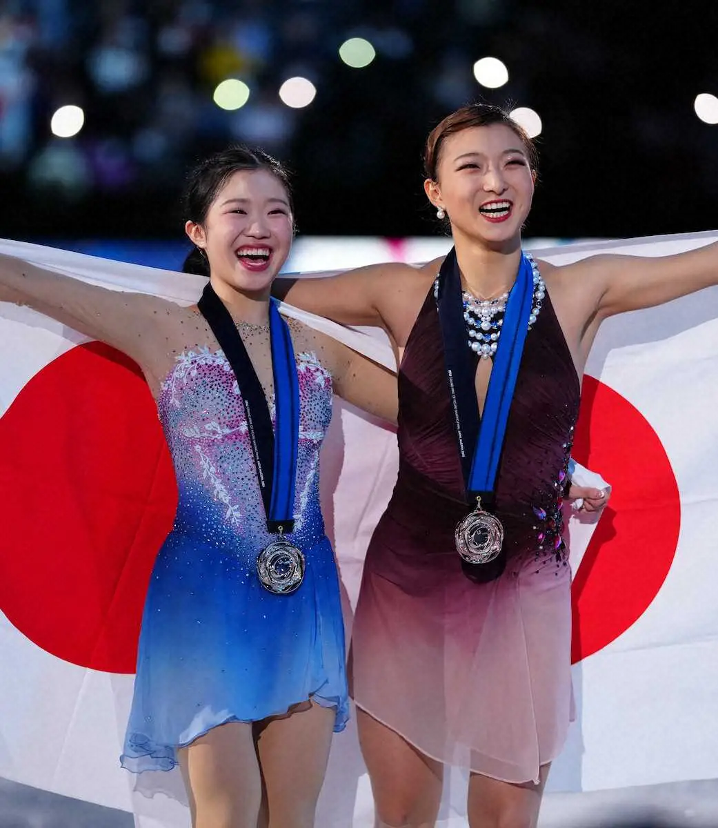 【画像・写真】【フィギュア】17歳中井亜美　初出場で準優勝　最大の武器3Aで波乗った！ミラノ五輪に大前進