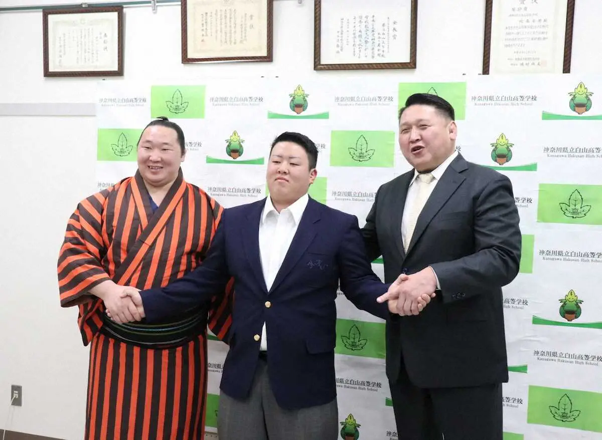 【画像・写真】相撲未経験、県立高の「4番・一塁手」が大島部屋に入門　柳沢仁利「自分の名を相撲界にとどろかせたい」