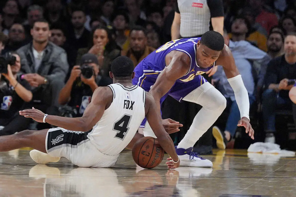 【画像・写真】レイカーズ　NBAカップ準々決勝敗退…最終Q猛追も逆転ならず　八村塁は2本の3P含む8得点