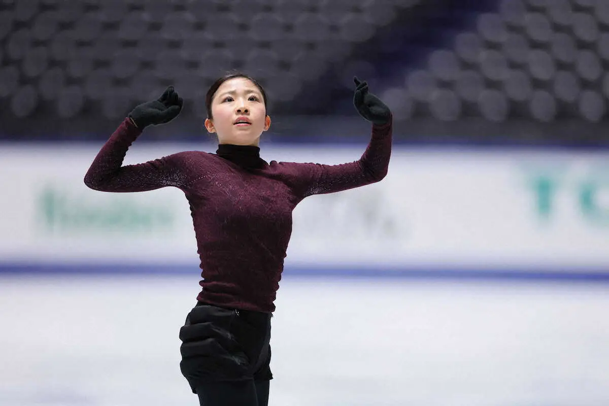 【画像・写真】【全日本フィギュア】千葉百音、五輪懸けた争いへ「全身全霊」「一心不乱」「自分に全集中」