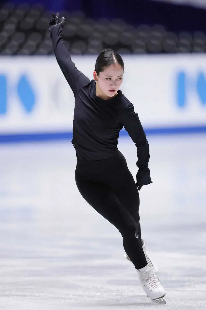【画像・写真】【全日本フィギュア】渡辺倫果、五輪代表へ「優勝を視野に」　調整は順調「練習通りにやるだけ」
