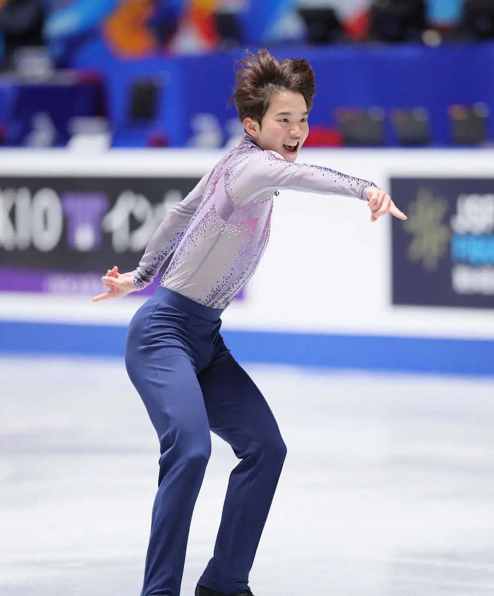 【画像・写真】【全日本フィギュア】五輪代表争う友野一希、三浦佳生らが第5グループで公式練習