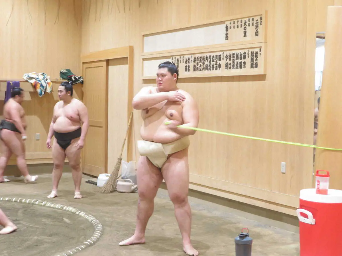 【画像・写真】九州場所で左肩負傷した大の里が順調に回復　1月の初場所出場にも「もちろんです」意欲示す