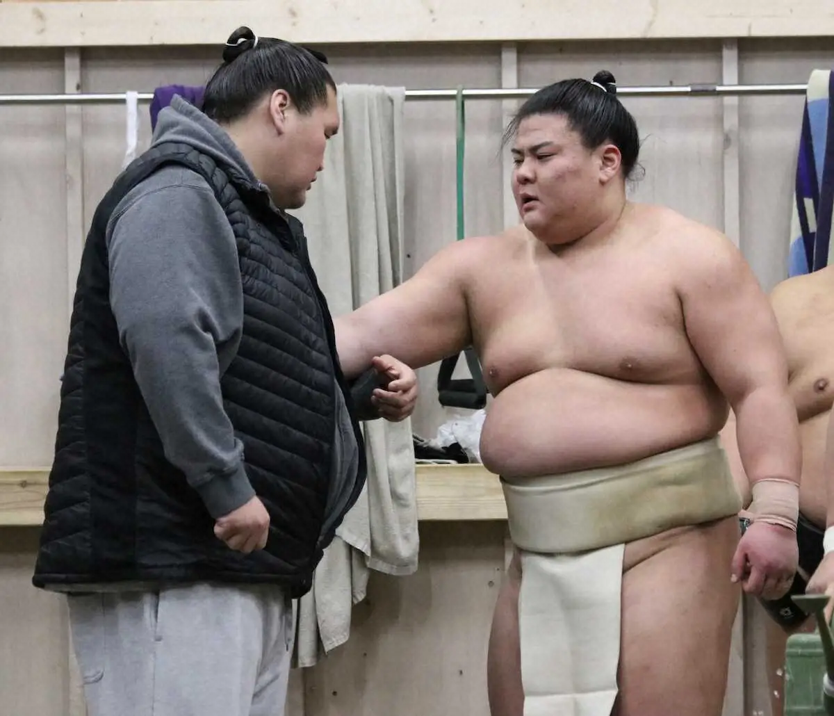 【画像・写真】三役昇進へ義ノ富士「来年は優勝したい」「最初からガンガン行きたい」　伯乃富士らと21番で13勝