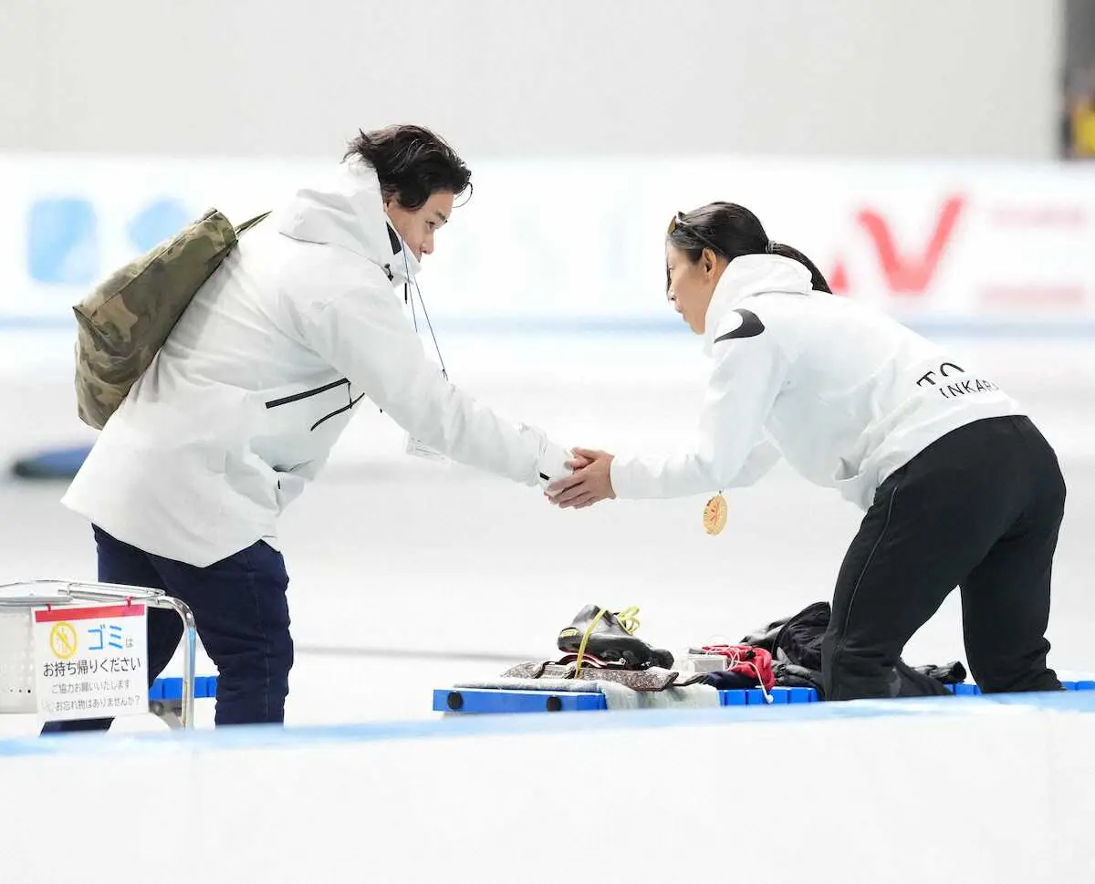 【画像・写真】【スピードスケート】五輪確実の高木美帆が1000m優勝　2位・吉田雪乃も代表切符