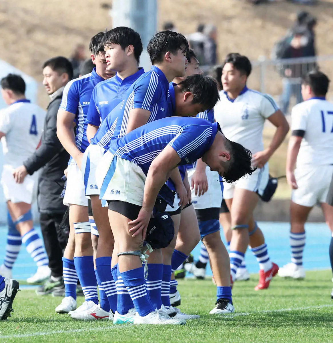 【画像・写真】【高校ラグビー】富山第一初の高校日本代表候補、FL越智伊織　大敗に「残念です」　法大に進学予定