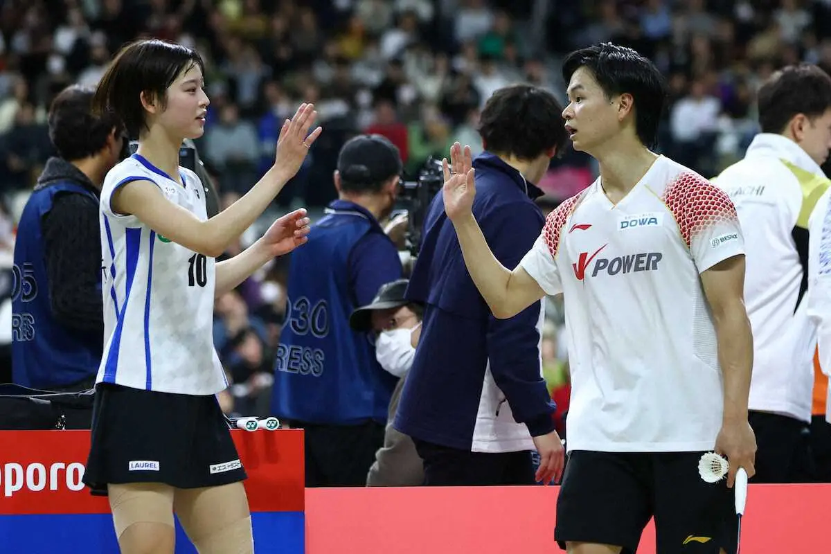 【画像・写真】【バドミントン】混合複決勝は五輪メダリスト対決、女子単は宮崎―山口　全日本総合の決勝カード決定