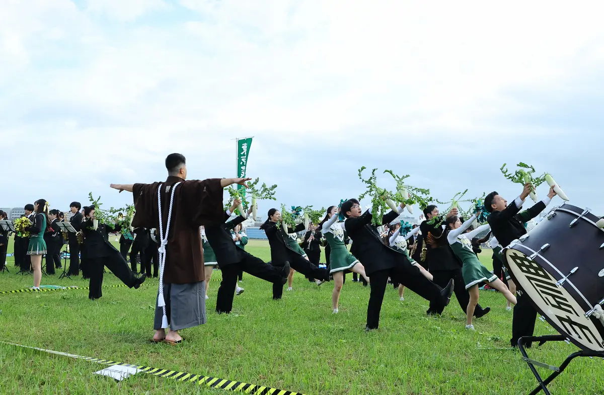 【画像・写真】箱根駅伝で話題“大根踊り”　東京農大がSNS投稿に注意喚起「無断撮影を禁止…削除いただけますよう」