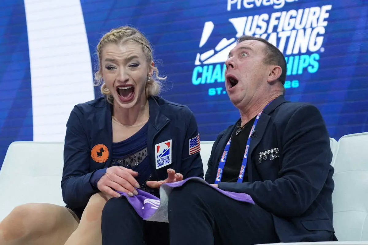 【画像・写真】【フィギュア】全米選手権女子はアンバー・グレン涙のV3！　世界女王アリサ・リュウも2位で五輪確実に